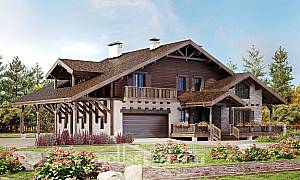 Проекты домов с мансардой