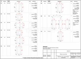 Ведомость окон и оконно-дверных конструкций