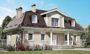 Проекты домов с мансардой